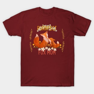 Purrfect Fox Mom T-Shirt